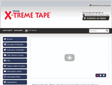 Tablet Screenshot of fr.xtremetape.eu